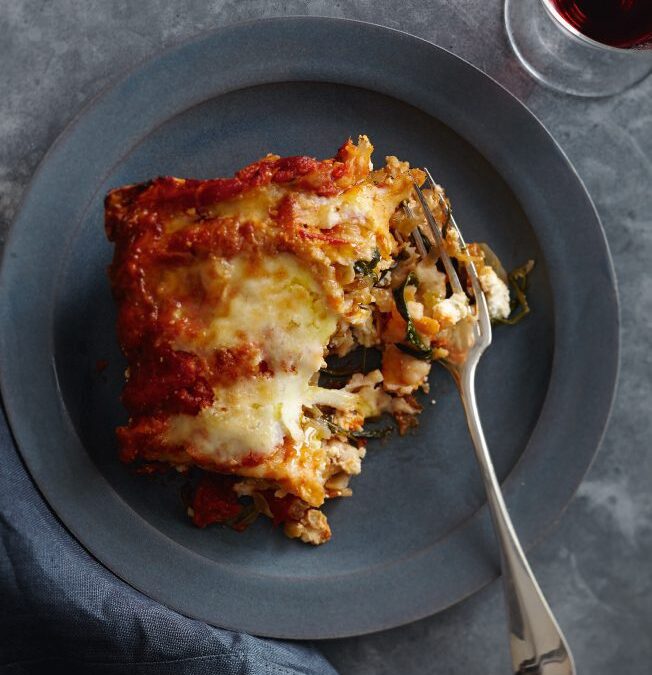 Leah Koenig’s Spring Veggie Matzoh Lasagna