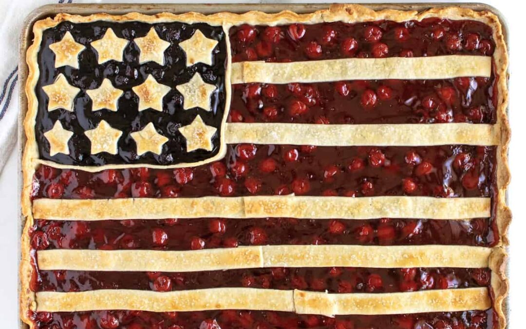 Cookout Corner:  American Flag Pie