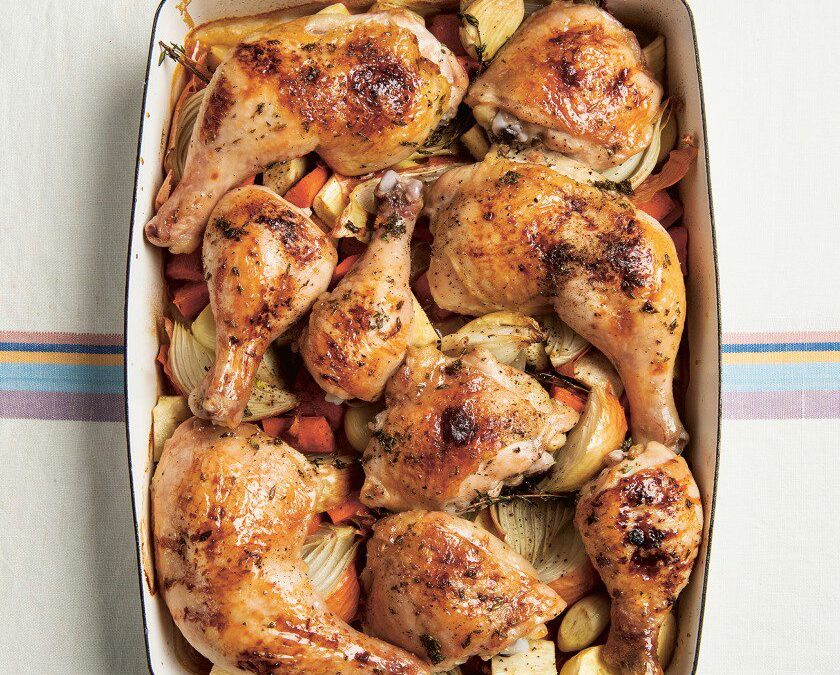 Rosh Hashanah Recipe:  Roast Chicken with Thyme