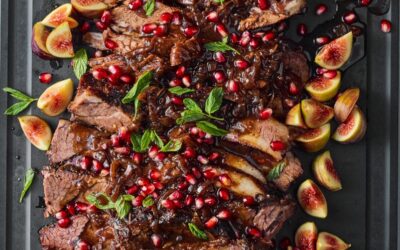 Rosh Hashanah Recipe:  Fig and Pomegranate Brisket