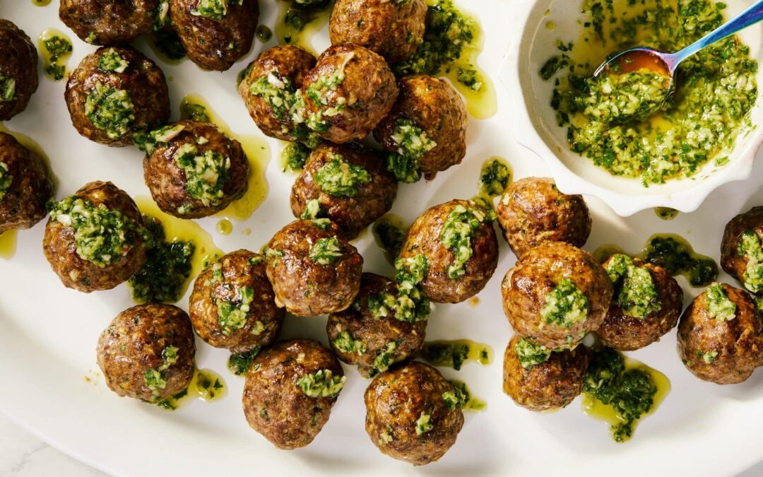 Recipe:  Turkey Meatballs and Broccoli