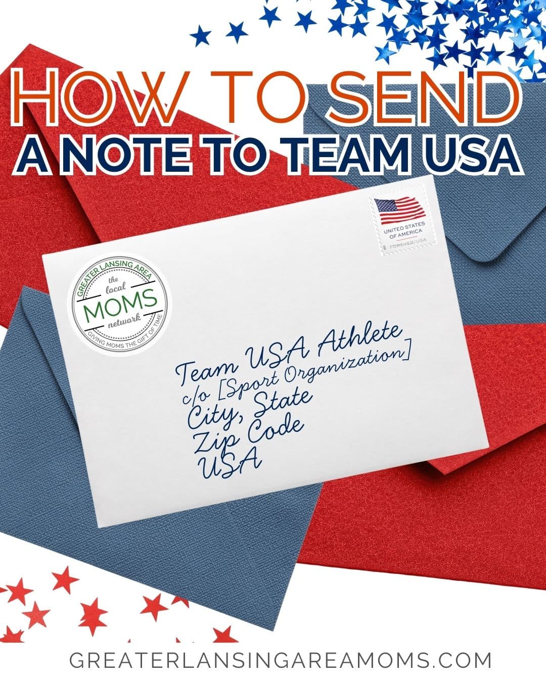 send a letter to team usa