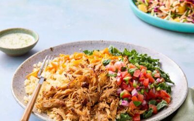 Whole30 Chicken Carnitas Bowls