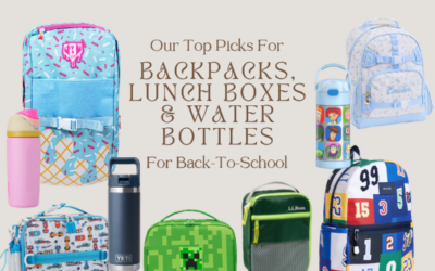 Our Top Picks For Back-To-School Backpacks, Lunchboxes & Water Bottles