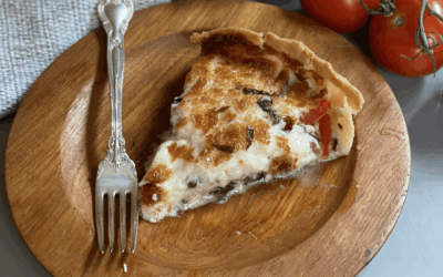 Recipe:  Tomato Basil Tart