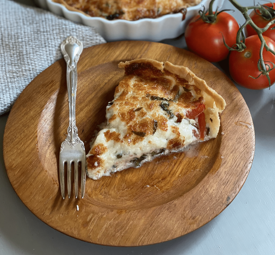 Tomato Basil Tart Recipe